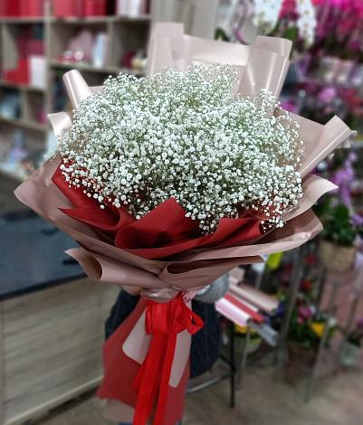 Букет цветов из: Гипсофила в Арзгир